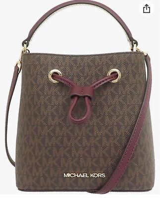 #ad Michael Kors Bucket Bag Women Top Handle Shoulder Hand Bag Original Limited coll