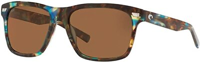 #ad Costa Del Mar Shiny Ocean Tortoise Copper 580G Polarized 58 mm Sunglasses