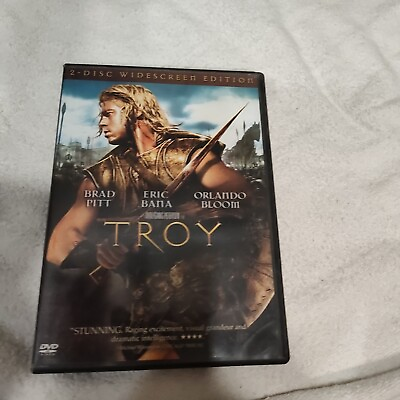 #ad Troy Two Disc Widescreen Edition DVD VERY GOOD