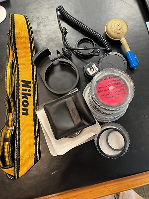 #ad Camera lens filters Nikon camera strap case miscellaneous equipment