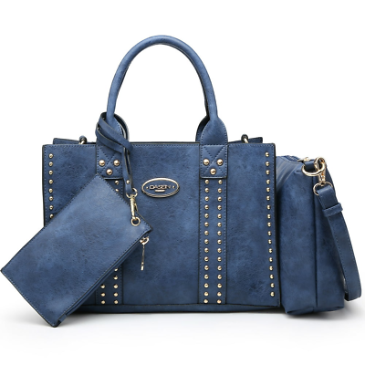#ad Women#x27;S 3Pcs Purse Handbag Shoulder Bag Tote Satchel Hobo Bag Briefcase Work Bag