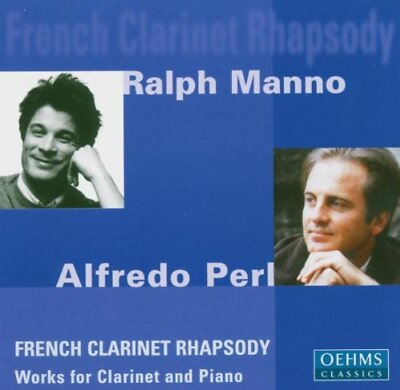 #ad MannoRalph French Clarinet Rhapsody CD UK IMPORT