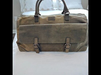 #ad Weekender Bag Distressed Leather The British Belt Company