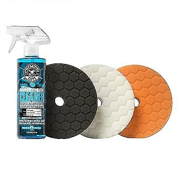 #ad CHEMICAL GUYS Foam amp; Wool Citrus Based Pad Cleaner HEX LOGIC QUANTUM 5.5quot; pads