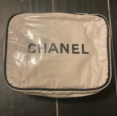 #ad Authentic rare vintage Chanel Cosmetic travel beauty case