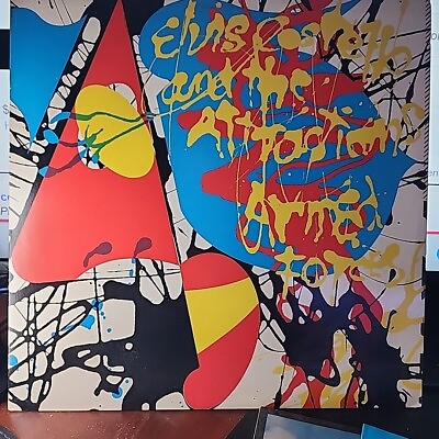 #ad Elvis Costello The Attractions Armed Forces 1978 Ltd.Ed. w 7 Inch Live LP 35709