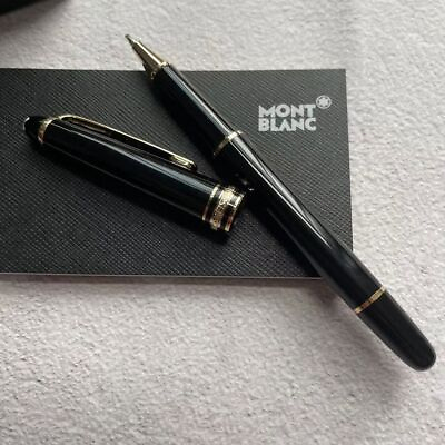 #ad Montblanc Gold Classique Luxury Rollerball Pen 163 New With Refill