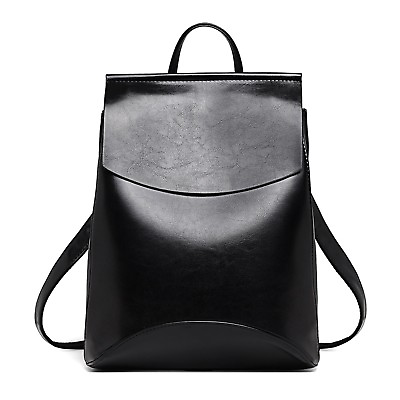 Women School Travel Backpack Shoulder Bag Leather Rucksack Bookbag Satchel Bags $33.12