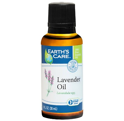#ad Earth#x27;s Care Pure Lavender Essential Oil Steam Distilled Bottled in USA 1 OZ