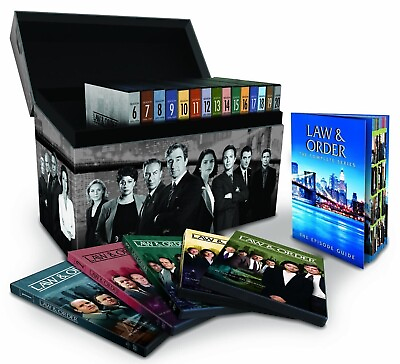#ad Law and Order: The Complete Series Seasons 1 20 Collection 104 Disc Box Set