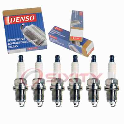#ad 6 pc Denso Standard Spark Plugs for 1999 2010 Honda Odyssey 3.5L V6 Ignition xf