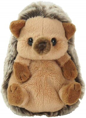 #ad Sunlemon Fluffy#x27;s Stuffed S Hedgehog Brown Cuddly Little Plush 5.5in
