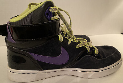 #ad Nike Dunk High Pure Purple Green amp; Black Size 8 Used