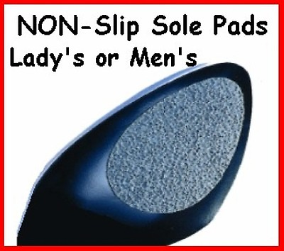 #ad No Slip Sole Grips for bottoms Two pairs 2 Men#x27;s shoes nonslip material