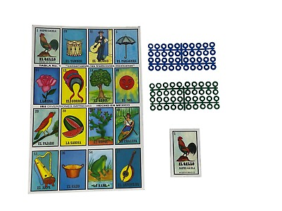 #ad Jumbo Loteria Mexican Bingo 10 Boards Authentic Don Clemente Gift Game Party
