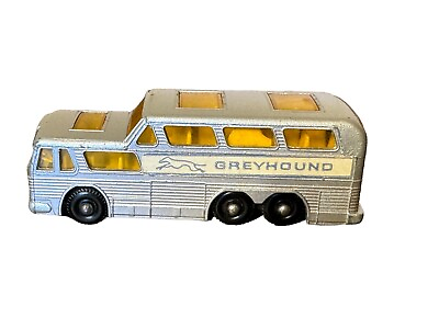 #ad Vintage Matchbox Lesney No 66 Greyhound Coach Bus Made In England