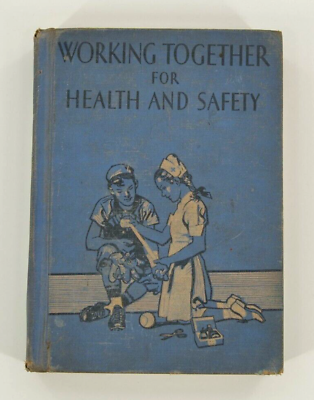 #ad RARE 1939 HOME DECOR HEALTH SAFETY FOOD DIET ILLUSTRATED FIRST EDITION