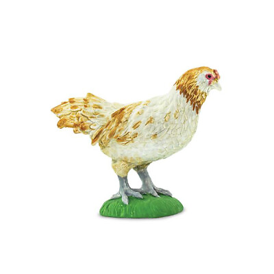 #ad Safari Ltd. Farm Collection Realistic Ameraucana Chicken Figure Non toxic BPA