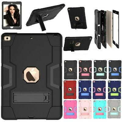 #ad For iPad 9th Generation 10.2quot; 2021 Case Heavy Duty Shockproof Armor Stand Cover