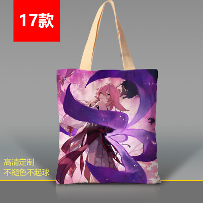 #ad Totes Handbag Anime Fashion Genshin Impact Satchel Bag Purse Cosplay Gift #17