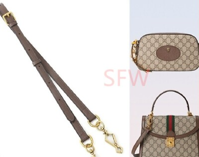 Leather Crossbody Shoulder Strap Horse Buckle For Gucci Replacement Strap