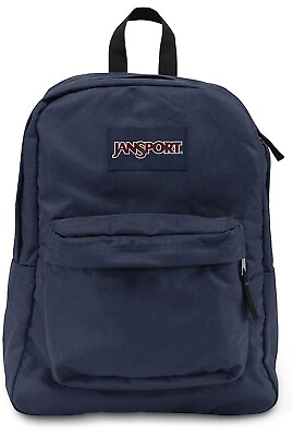#ad Jansport Superbreak Backpack Navy.  BRAND NEW