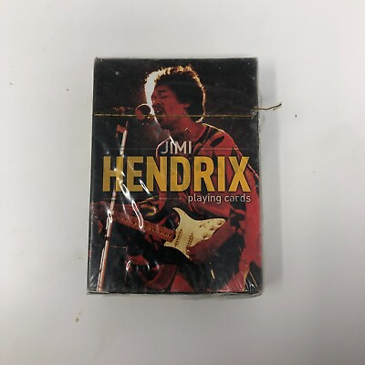 #ad JIMI HENDRIX Playing Cards 2009 Authentic Hendrix LLC Sealed