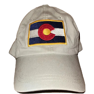 #ad New Colorado State Flag Embroidered Patch Adjustable Baseball Cap