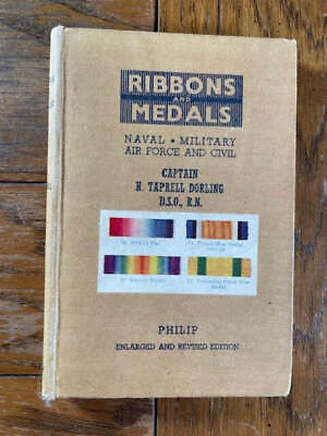 #ad Ribbons and Medals Naval Military Air Force and Civil by Captain H. Taprell Do