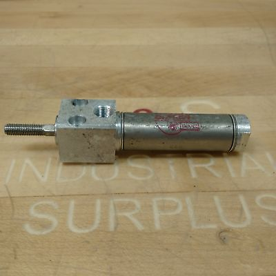 #ad Bimba BF 041 D Pneumatic Cylinder 3 4quot; Bore 1 Stroke USED