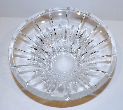 #ad EXQUISITE MARQUIS BY WATERFORD CRYSTAL SHERIDAN 8quot; FLARED BOWL WITH LABEL