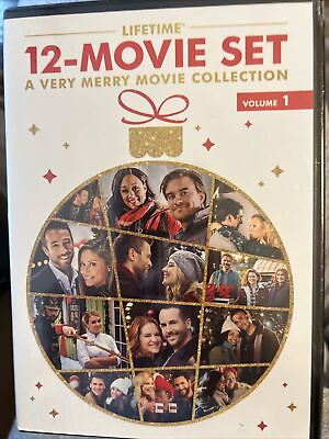 #ad Lifetime 12 Movie Set A Very Merry Movie DVD Collection Volume 1 Christmas NEW