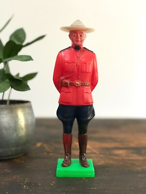 #ad Vintage ROYAL Canadian MOUNTIE Mounted Police REGAL TOY Ltd RCMP Made In CANADA