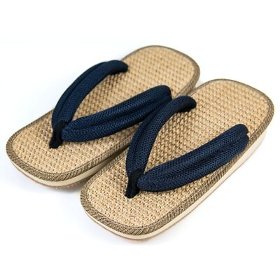 #ad Geta handmade Japanese Traditional Men#x27;s Sandals Setta STA 6 Ame sole US 7.5 9.5
