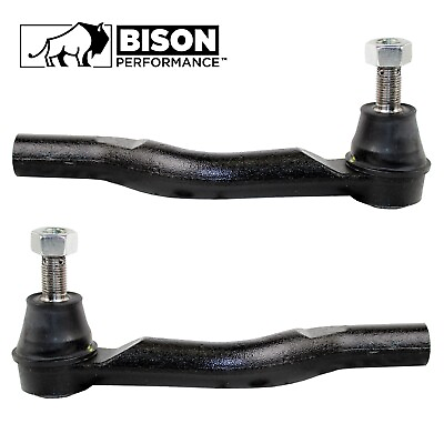 #ad Bison Performance 2pc Set Outer Steering Tie Rod End For Accord Crosstour