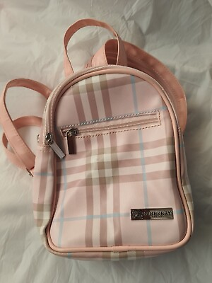 #ad burberry girls backpack