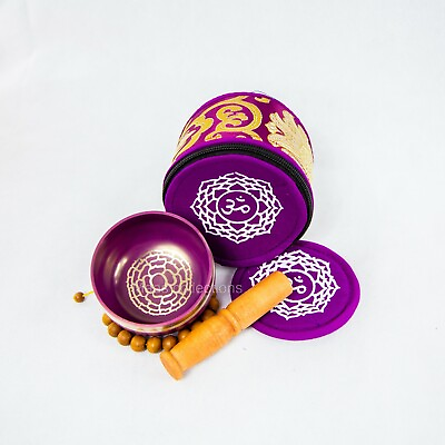 #ad Crown chakra Tibetan Handmade singing bowl sound healingmeditation yoga