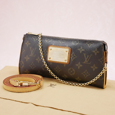 #ad LOUIS VUITTON Monogram Sophie Pouch M40158 LV Crossbody Bag Handbag Chain Auth