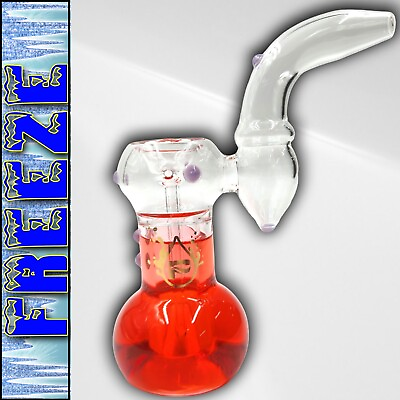 #ad 6quot; Pulsar Glycerin FREEZABLE Bubbler Bong Smoking Water Hand Pipe