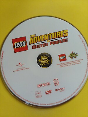 #ad LEGO: The Adventures of Clutch Powers DVD DISC SHOWN ONLY