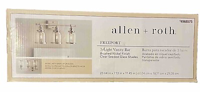 #ad Roth And Allen 3 Light Vanity Bar