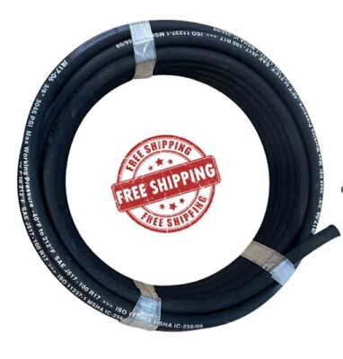 #ad *NEW R17 06 3 8in SAE 100 R17AT 2 Wire MSHA Hydraulic Hose *FREE SHIPPING*