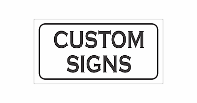 #ad 6X12 Custom Sign