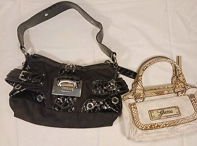 #ad Two Guess Womens Handbags Black And White