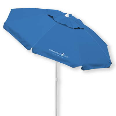 #ad #ad 7Ft Blue Octagon Beach Umbrella