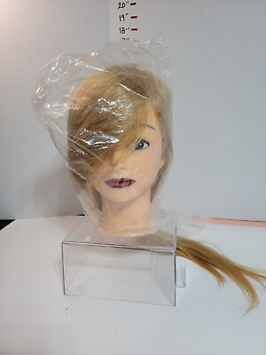 #ad Mannequin Head synthetic hair Styling Training Head 24 27Inch Manikin Cosmetolog