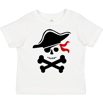 #ad Inktastic Pirate Skull And Cross Bones Toddler T Shirt Boodlebug Graphic Boy Son