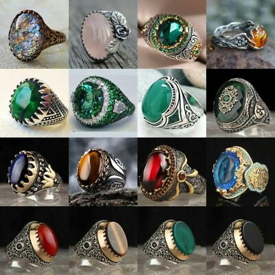 #ad Fashion 925 Silver Party Jewelry Men Women Creative Wedding Ring Jewelry Sz 6 13