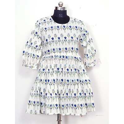 #ad Beautiful Cotton Mini Dress Collage Party Wear Fashion Show Party Cotton Dress