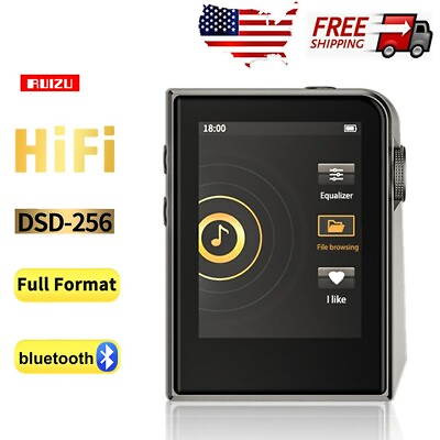 #ad HiFi Music MP3 Player with Bluetooth Lossless DSD High Resolution Bulit in 16GB